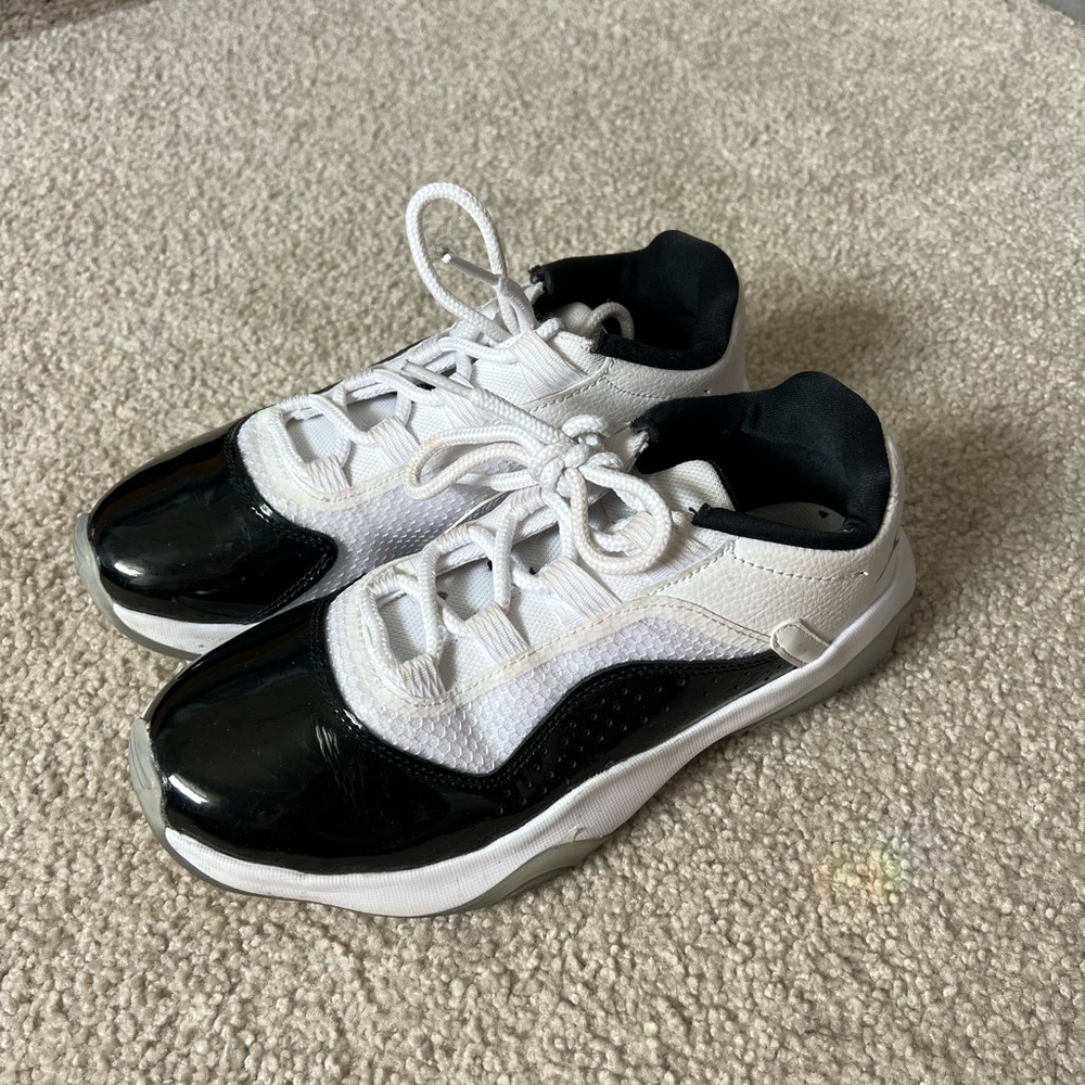 Kids' Black and White Sneakers